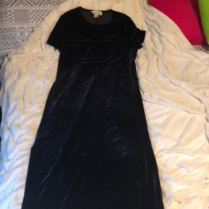 Black Velvet Dress
